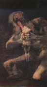 Francisco Goya Saturn devouring his children Spain oil painting artist